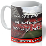 Personalised Manchester United Mug - Shirt And Message Cup