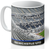 Personalised Newcastle Mug - Shirt And Message Cup
