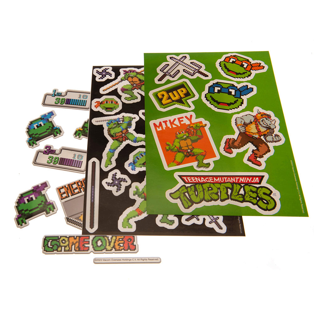 Teenage Mutant Ninja Turtles Green Mutant Mayhem Group Giant Vinyl Peel and  Stick Wall Decals