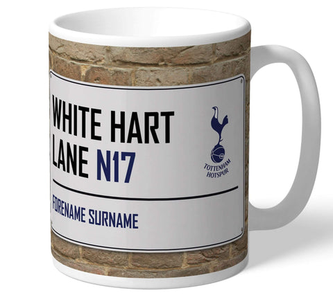 Personalised Tottenham Mug - Street Sign - Official Merchandise Gifts