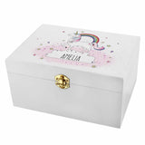 Personalised Unicorn Keepsake Box