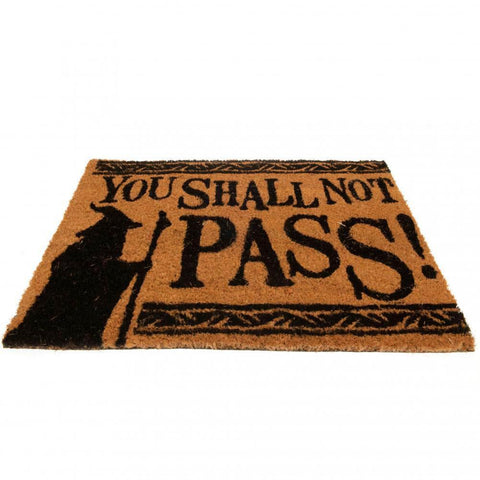 The Lord Of The Rings Doormat  - Official Merchandise Gifts