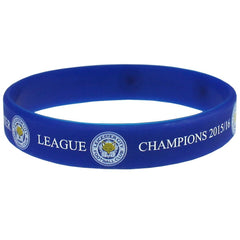 Leicester City FC Premier League Champions Silicone Wristband