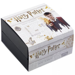 Harry Potter Sterling Silver Lightning Bolt & Glasses Stud Earrings