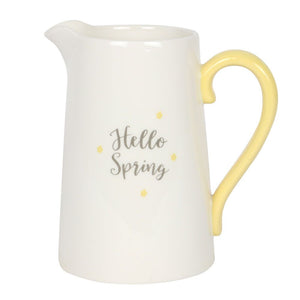 17cm Hello Spring Ceramic Flower Jug