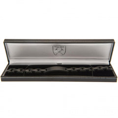 West Ham United FC Black IP Bracelet