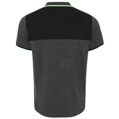 Liverpool FC Neon Panel Polo Mens Charcoal Small