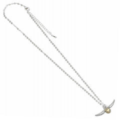 Harry Potter Silver Plated Golden Snitch Necklace