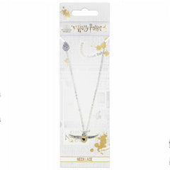 Harry Potter Silver Plated Golden Snitch Necklace