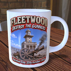 Fleetwood vs Arsenal Carabao Cup Souvenir Mug