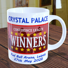 Crystal Palace Conference League Winners Mug - 2026 Europe Souvenir Cup