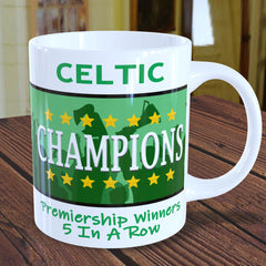 Celtic Premiership Champions Mug 25/26 Scottish League Winners Cup