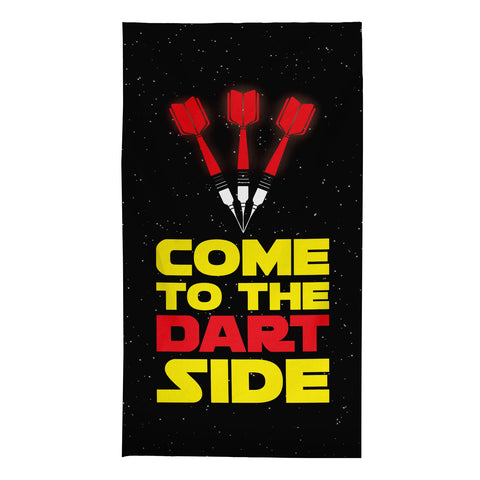 Come to the Dart Side - Darts Beach Towel - 150cm x 75cm