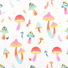 23cm Medium Funky Fungi Mushroom Print Gift Bag
