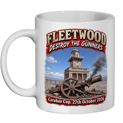 Fleetwood vs Arsenal Carabao Cup Souvenir Mug