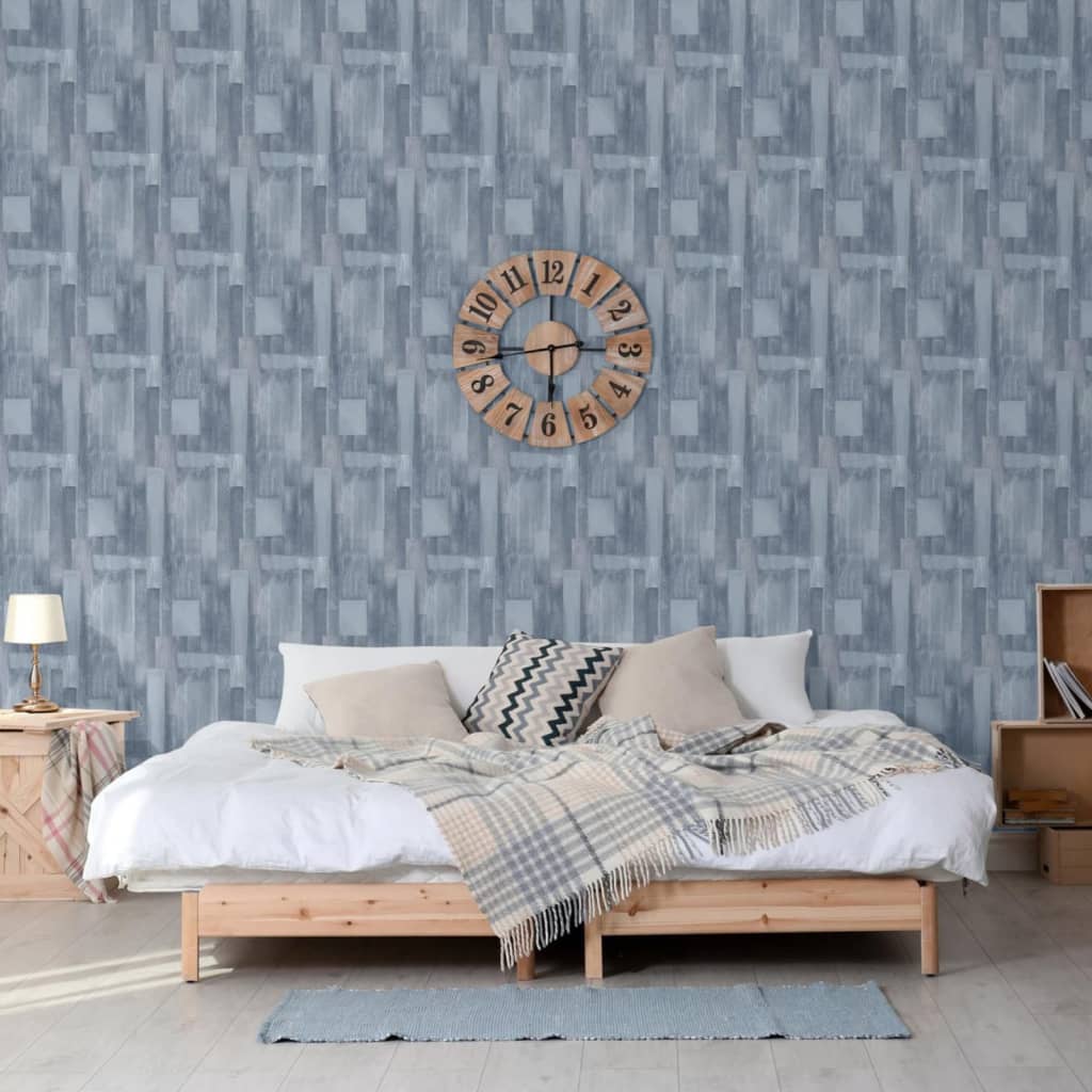 DUTCH WALLCOVERINGS Wallpaper Wood Grey