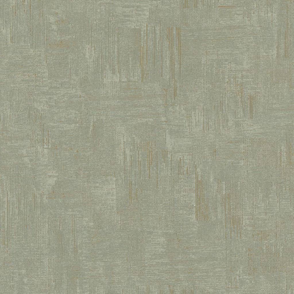 Noordwand Wallpaper Topchic Scratched Look Metallic Green and Grey