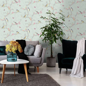 DUTCH WALLCOVERINGS Wallpaper Phoebe Mint