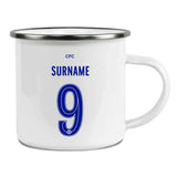 Chelsea FC Personalised Enamel Camping Mug