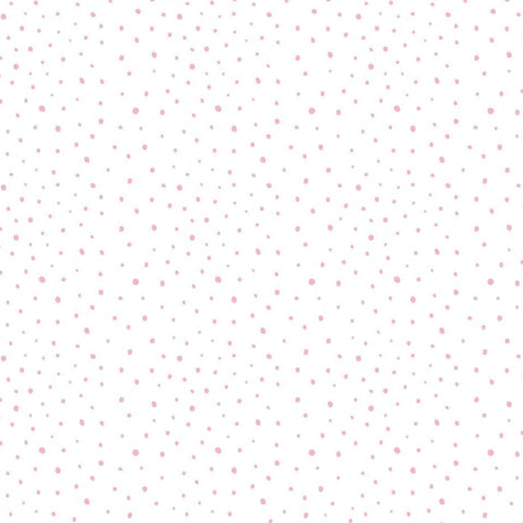 Noordwand Wallpaper Mondo baby Confetti Dots White, Pink and Beige