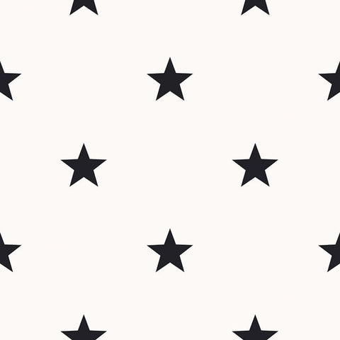 Noordwand Wallpaper Friends & Coffee Little Stars Black and White