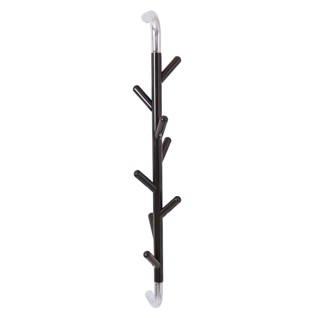 V-Part Coat Rack with 8 Hooks Linair Black