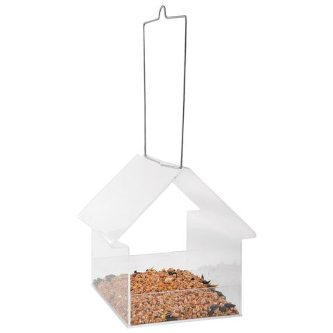 Esschert Design Hanging Birdtable House Acrylic