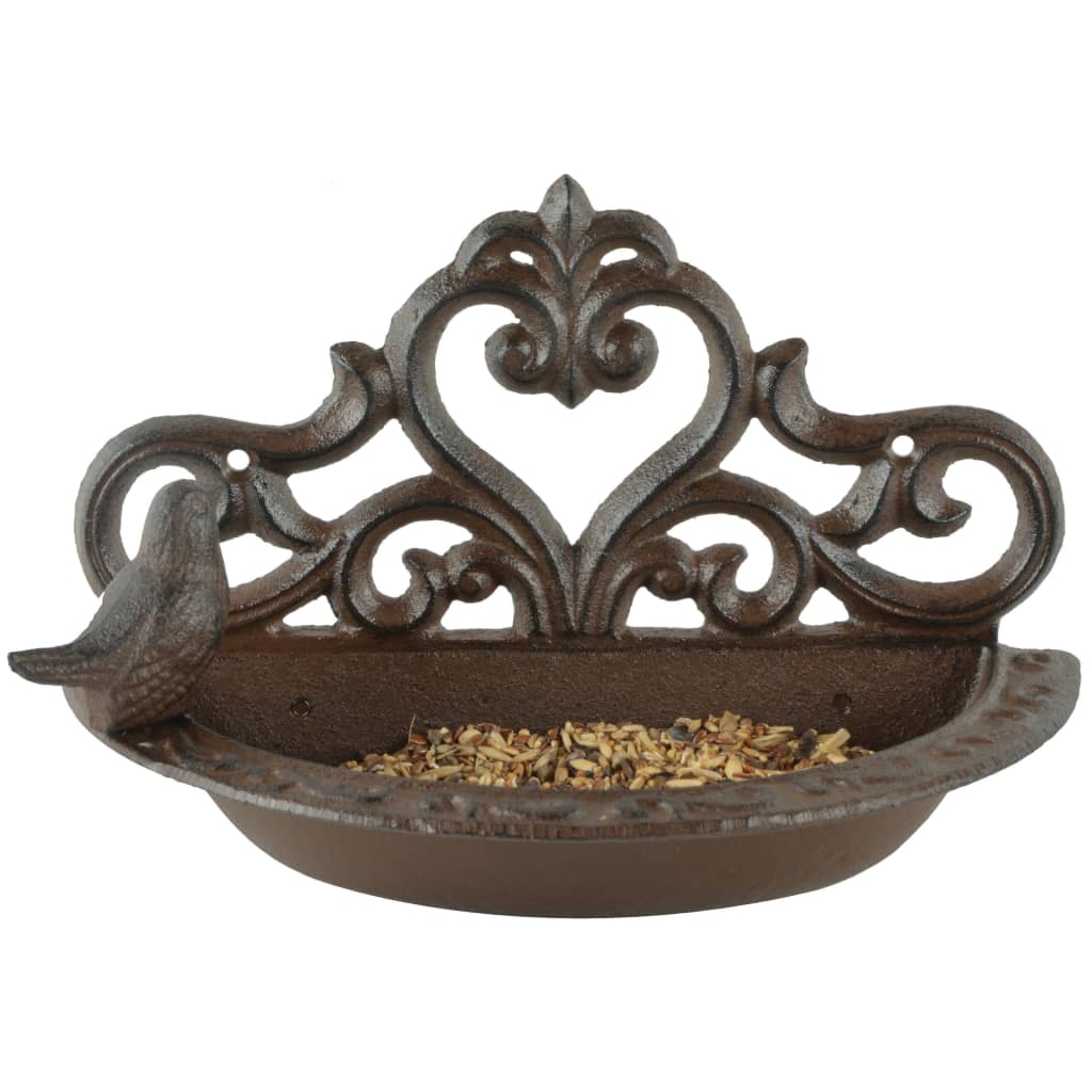 Esschert Design Bird Feeder Brown Cast Iron BR26