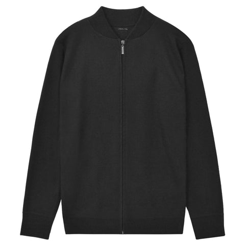 vidaXL Men's Cardigan Black M