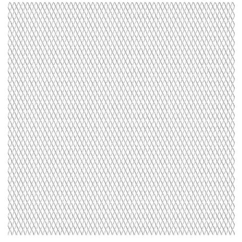 vidaXL Garden Wire Fence Stainless Steel 50x50 cm 20x10x2 mm