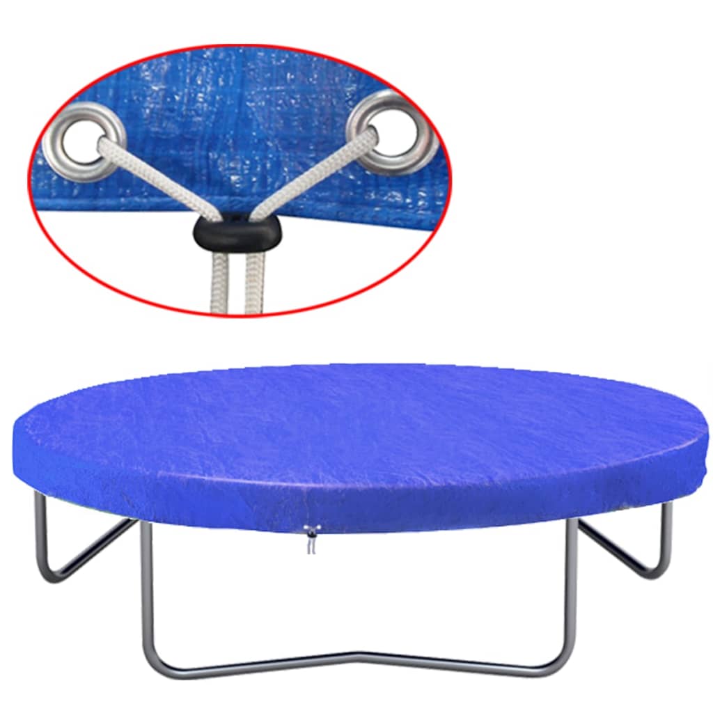 vidaXL Trampoline Cover PE 450-457 cm 90 g/m²