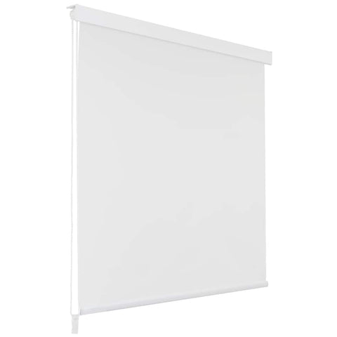 vidaXL Shower Roller Blind 100x240 cm White