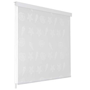 vidaXL Shower Roller Blind 80x240 cm Sea Star