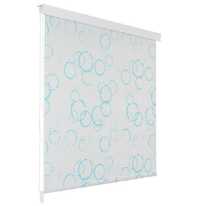 vidaXL Shower Roller Blind 100x240 cm Bubble