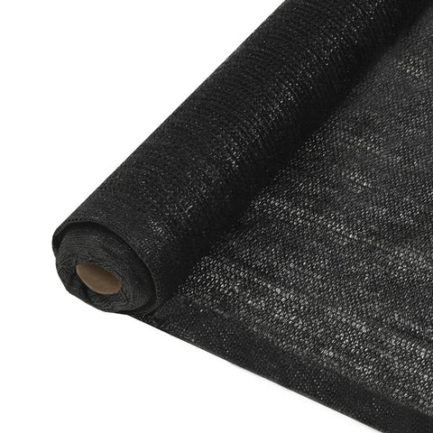 vidaXL Privacy Net HDPE 1x10 m Black