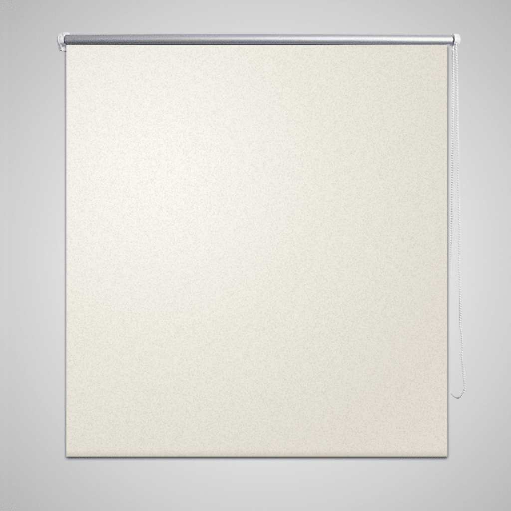 Roller blind blackout 80 x 175 cm off white