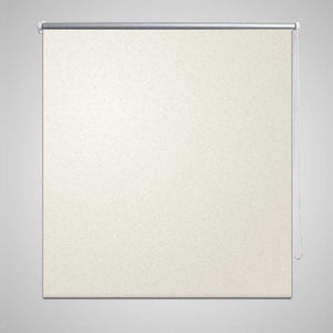 Roller blind blackout 80 x 175 cm off white