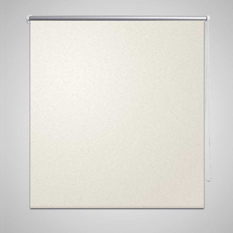 Roller blind blackout 80 x 175 cm off white