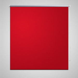 Roller blind blackout 80 x 175 cm red