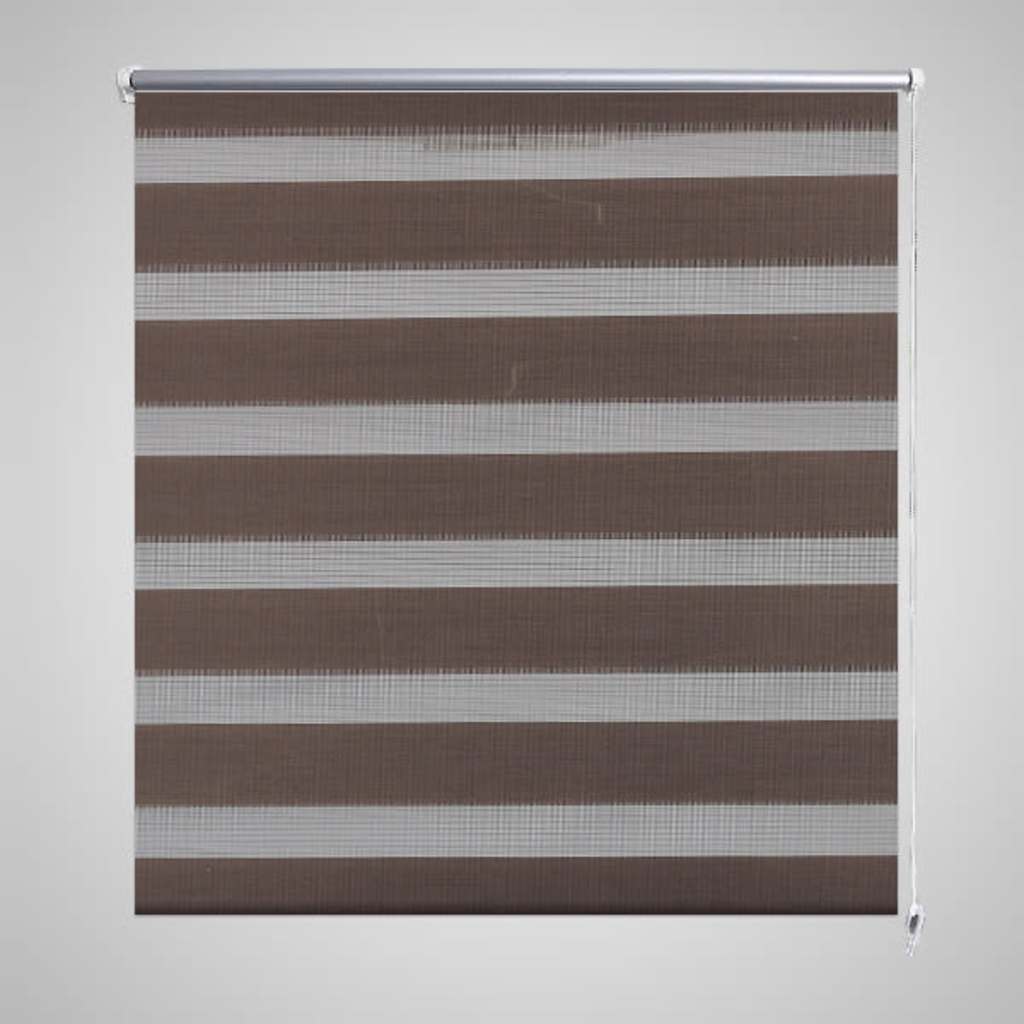 Zebra Blind 40 x 100 cm Coffee