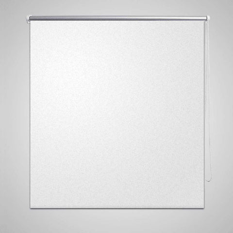 Roller blind blackout 80 x 175 cm white