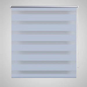 Zebra Blind 40 x 100 cm White