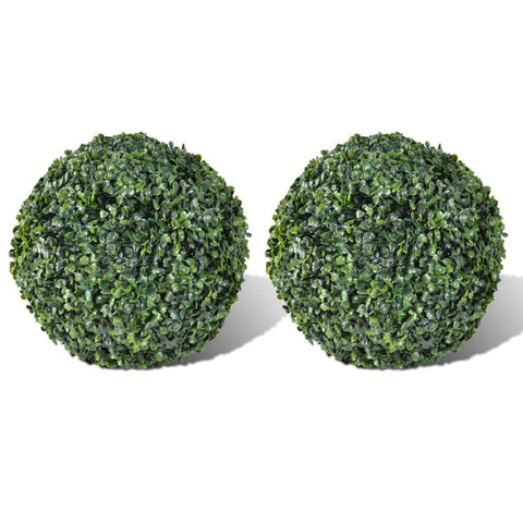 Boxwood Ball Artificial Leaf Topiary Ball 27 cm 2 pcs