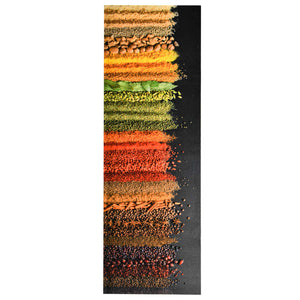 vidaXL Kitchen Floor Mat Washable Spice 45x150 cm