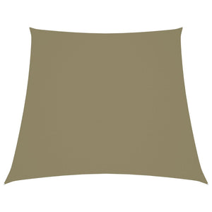 vidaXL Sunshade Sail Oxford Fabric Trapezium 2/4x3 m Beige