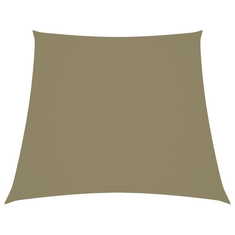 vidaXL Sunshade Sail Oxford Fabric Trapezium 2/4x3 m Beige