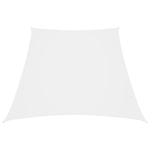 vidaXL Sunshade Sail Oxford Fabric Trapezium 2/4x3 m White