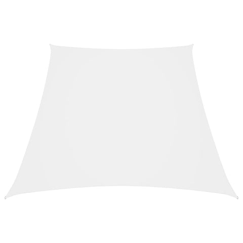 vidaXL Sunshade Sail Oxford Fabric Trapezium 2/4x3 m White