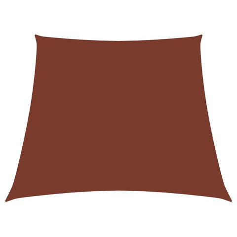 vidaXL Sunshade Sail Oxford Fabric Trapezium 2/4x3 m Terracotta