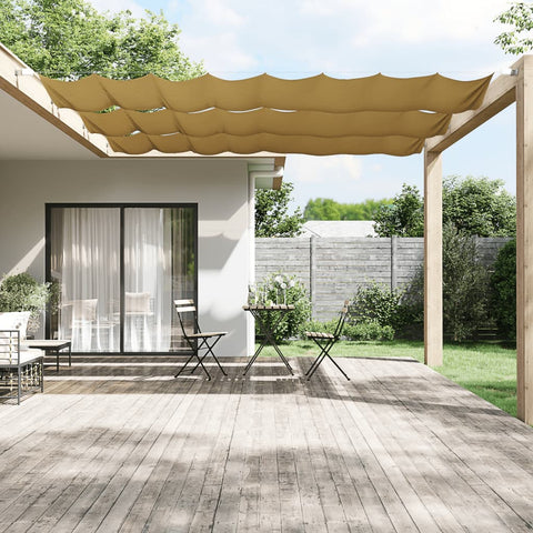 vidaXL Vertical Awning Beige 60x360 cm Oxford Fabric